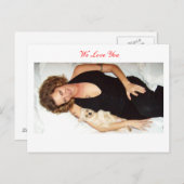 Wij houden van u/kaart briefkaart (Voorkant / Achterkant)