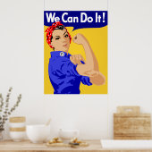 Wij kunnen het doen poster (Keuken)