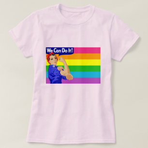 "WIJ KUNNEN HET" EN HET ONTWERP VAN DE VLAG DOEN T-SHIRT