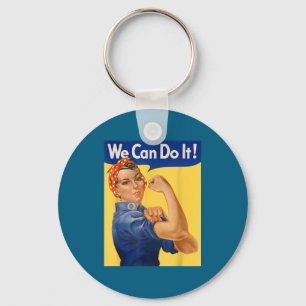 Wij Kunnen Het Rosie Riveter Feministe Sleutelhanger