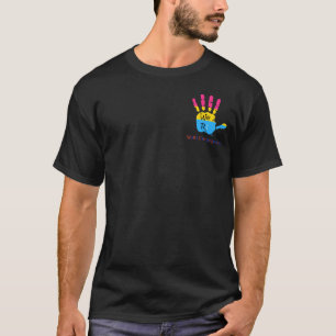 Wij R1 Hoek en AchterLogo Pansexual T-shirt