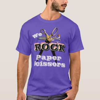 Wij Rock Papieren Schaar Scrapbook T-shirt