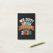 Wij Senior Klas Van 2026 Post-it® Notes (Op bureau)
