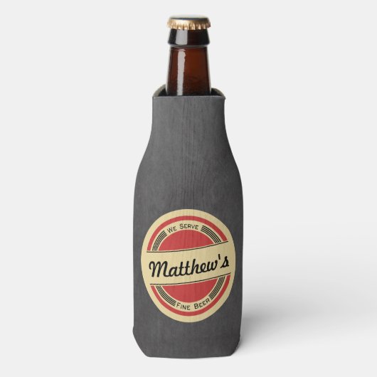 Wij serveren Fijn Bier Home Bar Flesjeskoeler (Fles Voorkant)