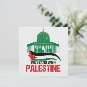 Wij staan achter Palestina