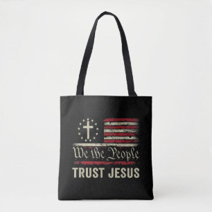Wij The People Trust Jesus - Verenigde Staten - Ch Draagtas