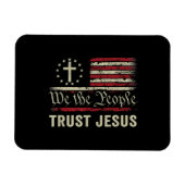 Wij The People Trust Jesus - Verenigde Staten - Ch Magneet (Horizontaal)