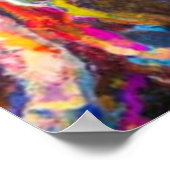 Wij verheugen ons over het Abstracte Poster (Hoek)