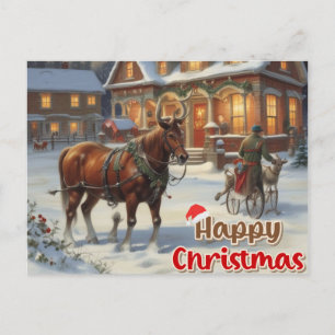 Wij wensen een prettig kerstfeest - 007 feestdagenkaart