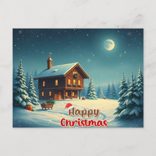 Wij wensen een vrolijk kerstfeest - O15 Briefkaart