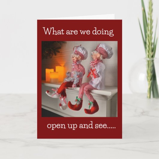 WIJ WENSEN U DE "BESTE KERST OOIT" KAART (Voorkant)