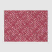 Wij wensen u een prettig kerstfeest en een gelukki tissuepapier (Voorkant)