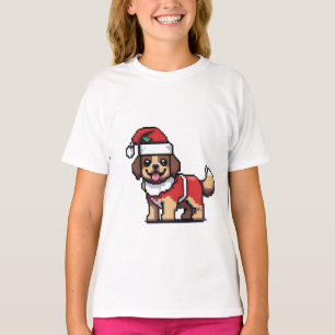 Wij wensen u een vrolijk kerstfeest met schattige t-shirt