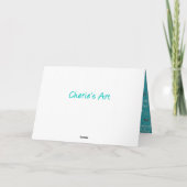 Wij wensen u plezier, kerstkaart, u past zich aan feestdagen kaart (Achterkant)