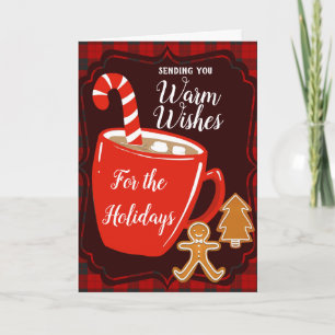 Wij wensen u veel succes met de feestdagen kerst kaart