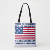 Wij zijn Amerikanen Tas (Voorkant)