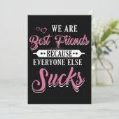 wij zijn beste vriend t-shirts (Staand voorkant)