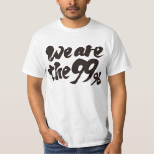 Wij zijn de 99 procent t-shirt