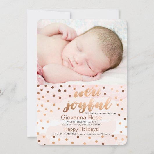 Wij zijn de Blije Kaart van de Vakantie van de (Voorkant)