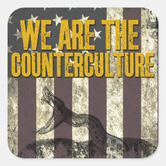 "Wij zijn de CounterCulture" 3" sticker