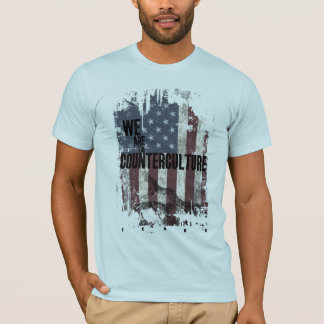 "Wij zijn de CounterCulture" op Licht T-shirt