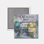 Wij zijn de dromers van dromen magneet (Voorkant / Achterkant)