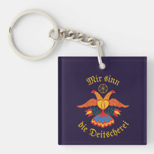Wij zijn de Germanen - Duitse vlag Sleutelhanger