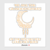 Wij zijn de grootdochters van de heksen sticker (Vel)