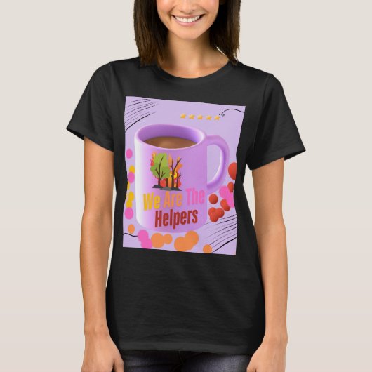 Wij zijn de helpers t-shirt (Voorkant)