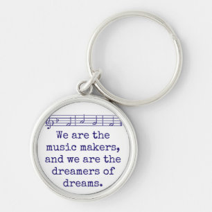 Wij zijn de muziekmakers - muziekprijsopgave sleutelhanger