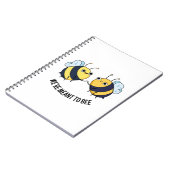 Wij Zijn Een Grappig Bijenstelletje Bijen Grap Notitieboek (Linkerzijde)