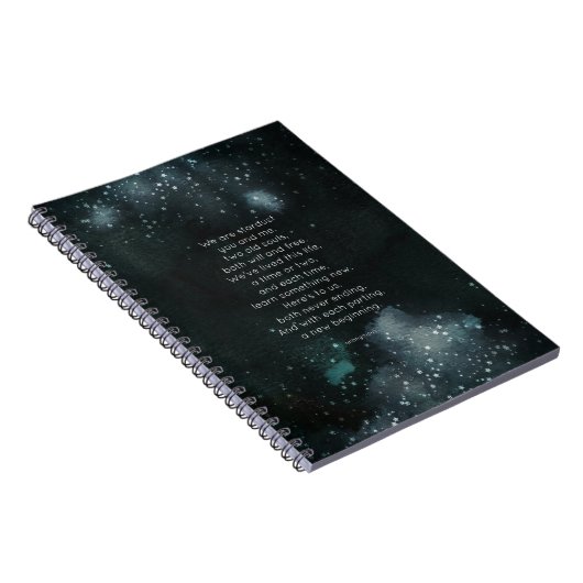 Wij zijn een stardust notitieboek (Rechterzijde)