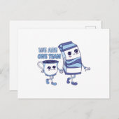 Wij zijn één team briefkaart (Voorkant / Achterkant)