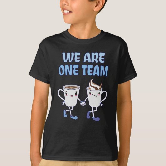 Wij zijn één team t-shirt (Voorkant)