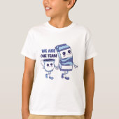 Wij zijn één team t-shirt (Voorkant)