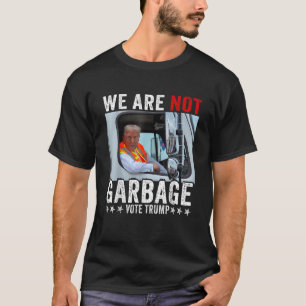 Wij zijn geen afval Stem Trump 2024 Trump-aanhange T-shirt