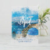 wij zijn getrouwd in santorini Griekenland huwelij Kaart (Staand voorkant)