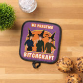 Wij zijn heksen. pannenlap (Top down)