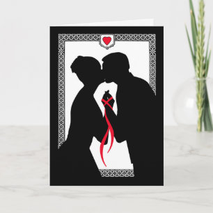 Wij zijn het Geëngageerde Stropdas het Slot van de Kaart