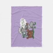 Wij zijn mijn wereld fleece deken (Voorkant)