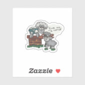 Wij zijn mijn wereld sticker (Vel)