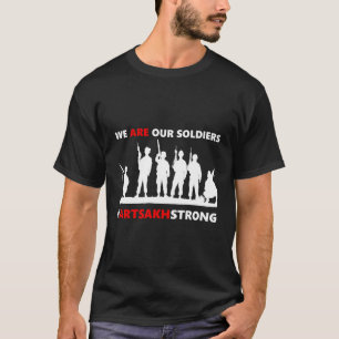 Wij zijn onze soldaten t-shirt