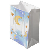 Wij zijn "Over the Moon" cadeau Medium Cadeauzakje (Voorkant Gekanteld)