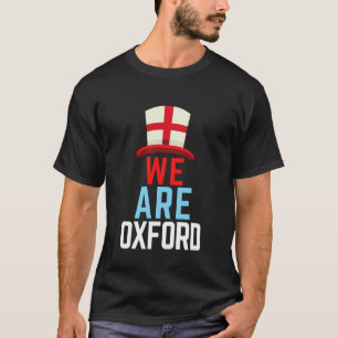 Wij zijn Oxford Engeland Vlag Sporten T-shirt