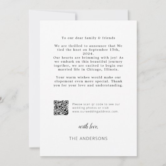 Wij zijn weggelopen Aankondiging van weglopen met (Achterkant)