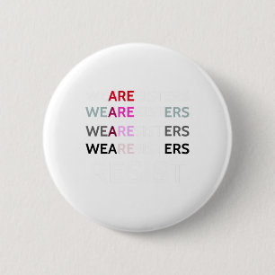 Wij zijn zusters die zich verzetten tegen het femi ronde button 5,7 cm