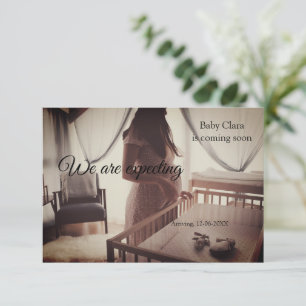 Wij zijn zwanger Voeg baby toe Naam Datum zwangers Aankondiging