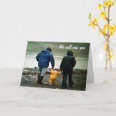 WIJ ZULLEN U MISSEN EN WENSEN U HET BESTE KAART (Gele Bloem)