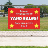 Wijkgarage Verkoop Aangepast Spandoek (Insitu)