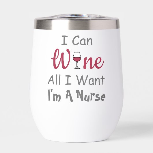 Wijn alles wat ik wil verpleegster (Voorkant)
